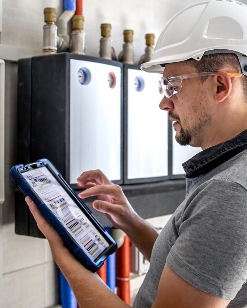 electrical-technician-looking-focused-while-working-switchboard-with-fuses_169016-23486